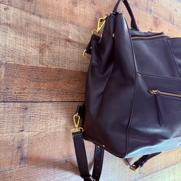 Fawn The Square Diaper Bag - Black - Comes W Extras - Picture 5 of 16